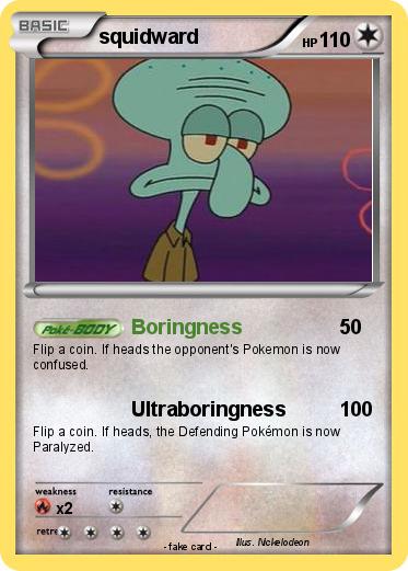 Pokemon squidward