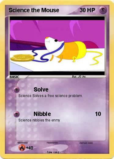 Pokemon Science the Mouse