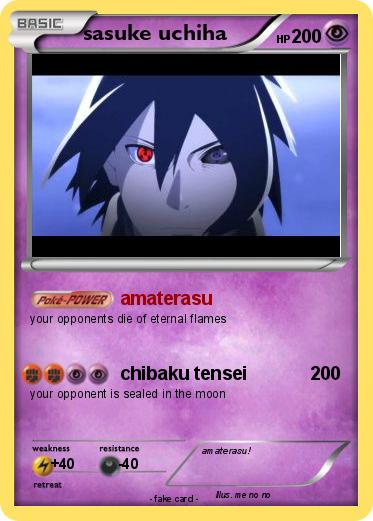 Pokemon sasuke uchiha