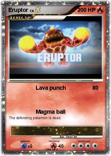 Pokemon Eruptor