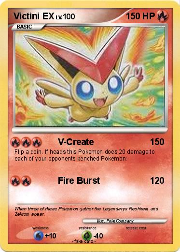 Pokemon Victini EX