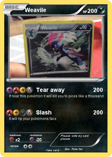 Pokemon Weavile