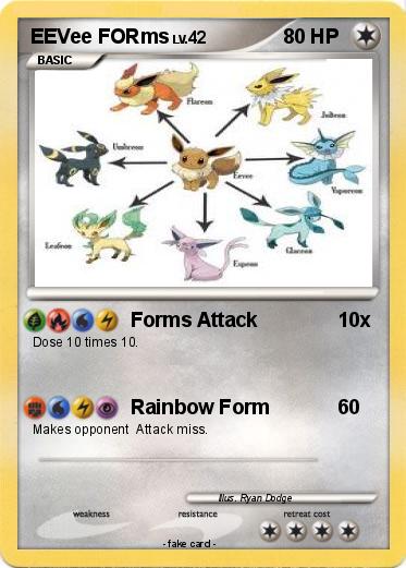 Pokemon EEVee FORms