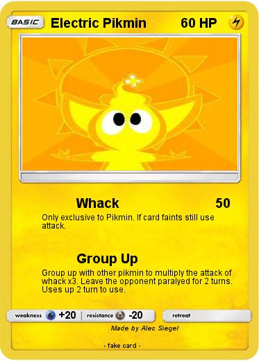 Pokemon Electric Pikmin