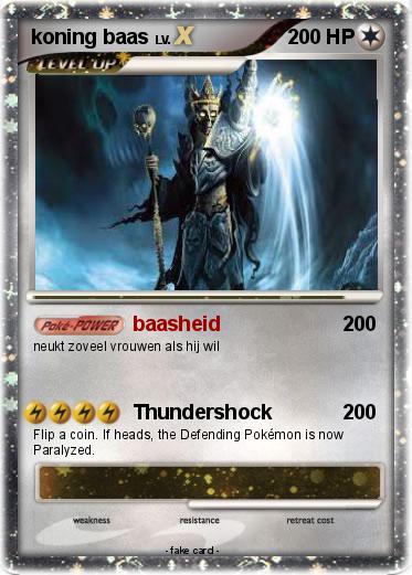 Pokemon koning baas
