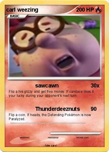 Pokemon carl weezing