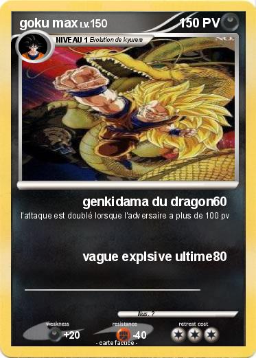 Pokemon goku max