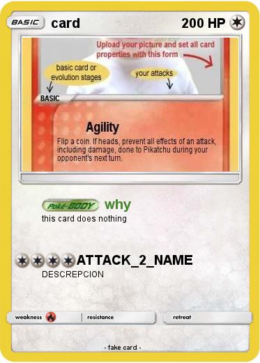 Pokemon card