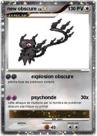 Pokemon new obscure
