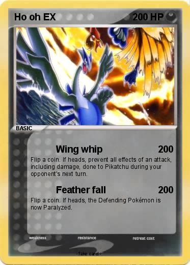 Pokemon Ho oh EX