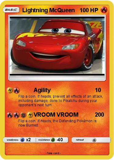 Pokemon Lightning McQueen