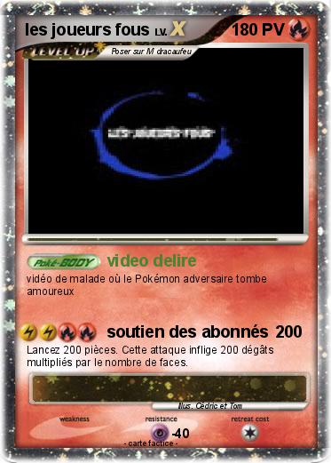 Pokemon les joueurs fous