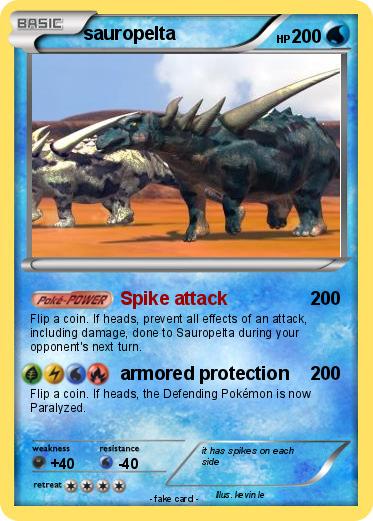 Pokemon sauropelta