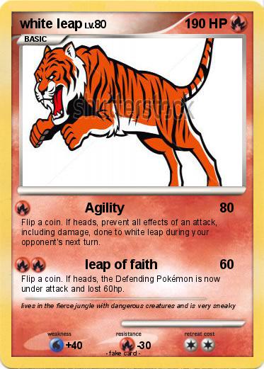 Pokemon white leap