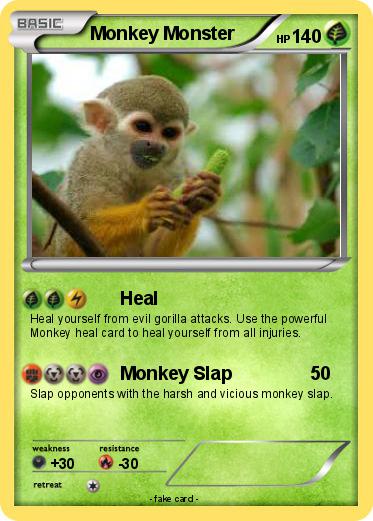 Pokemon Monkey Monster