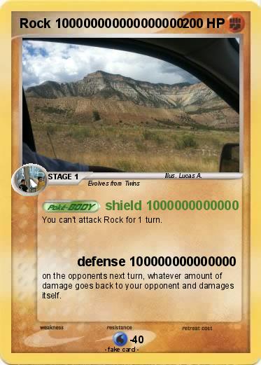 Pokemon Rock 100000000000000000
