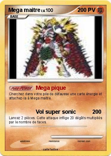 Pokemon Mega maitre