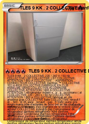 Pokemon TLES 9 KK . 2 COLLECTIVE Danfoss ™