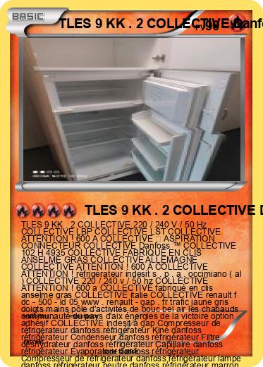 Pokemon TLES 9 KK . 2 COLLECTIVE Danfoss ™