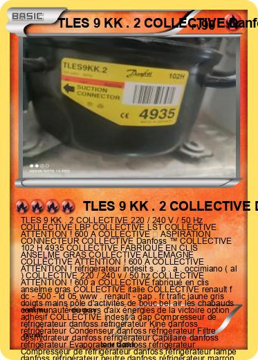 Pokemon TLES 9 KK . 2 COLLECTIVE Danfoss ™