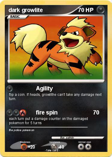 Pokemon dark growlite