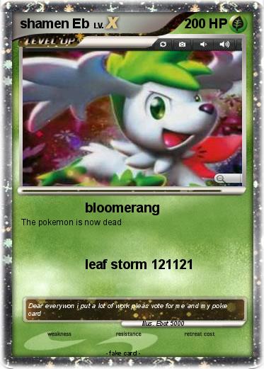 Pokemon shamen Eb