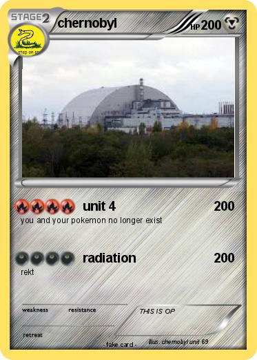 Pokemon chernobyl