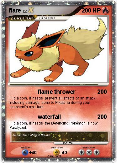 Pokemon flare