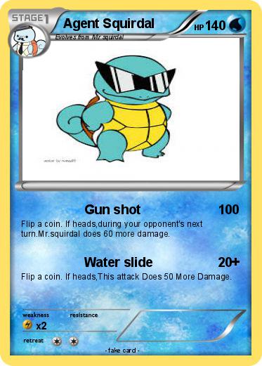 Pokemon Agent Squirdal