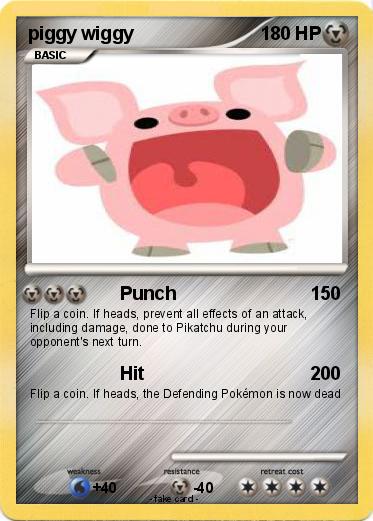 Pokemon piggy wiggy