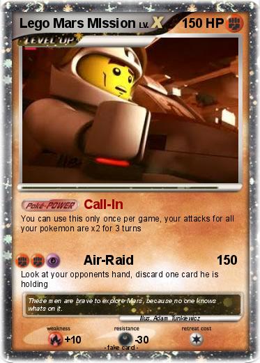 Pokemon Lego Mars MIssion