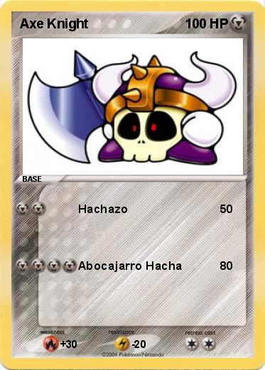 Pokemon Axe Knight