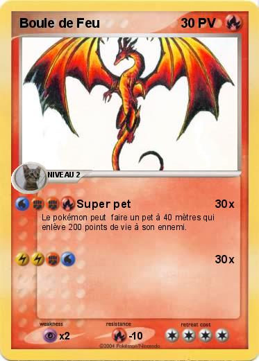 Pokemon Boule de Feu