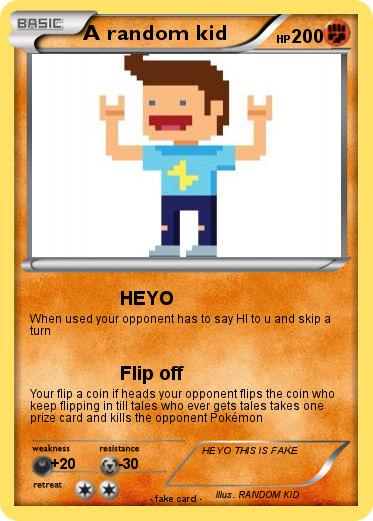 Pokemon A random kid