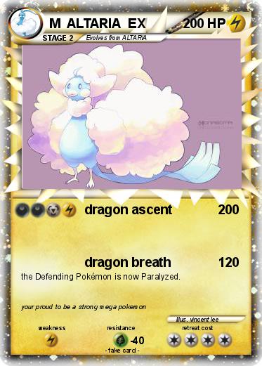 Pokemon M  ALTARIA  EX