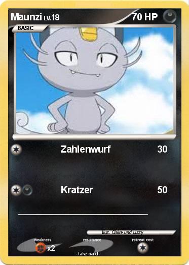 Pokemon Maunzi