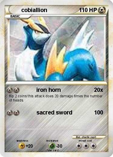 Pokemon cobiallion