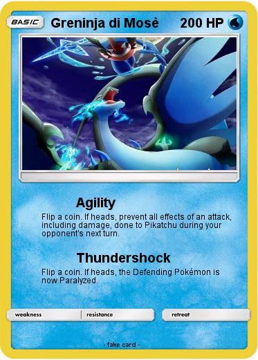 Pokemon Greninja di Mosè