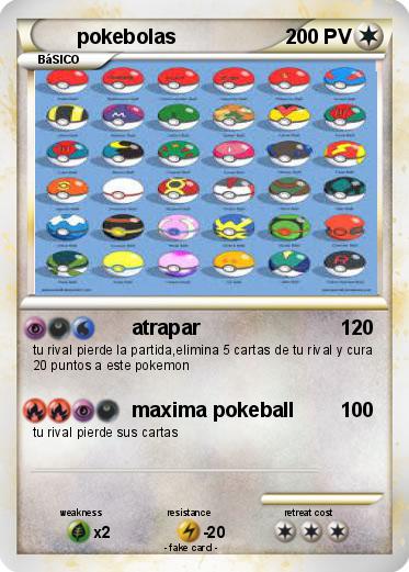 Pokemon pokebolas