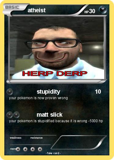 Pokemon atheist