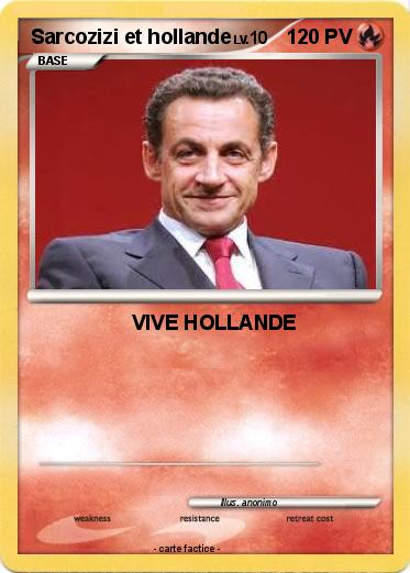 Pokemon Sarcozizi et hollande