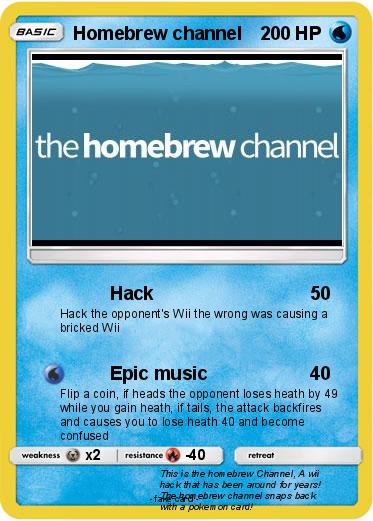 Pokemon Homebrew channel