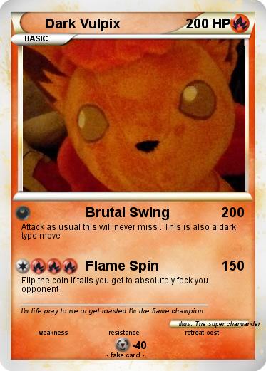 Pokemon Dark Vulpix