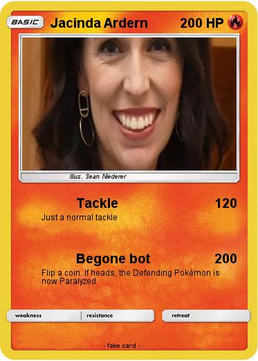 Pokemon Jacinda Ardern