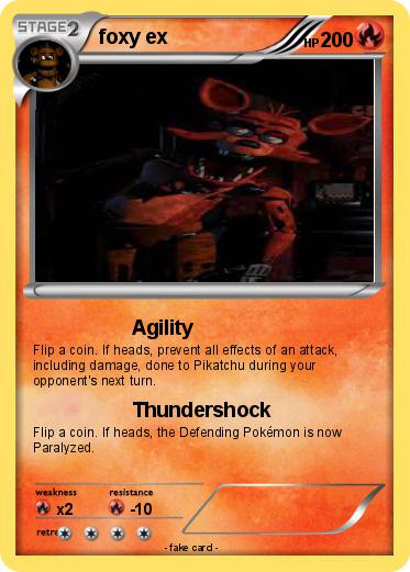 Pokemon foxy ex