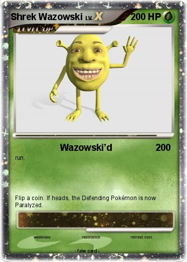 Pokemon Shrek Wazowski