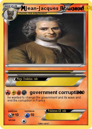 Pokemon Jean-Jacques Rousseau