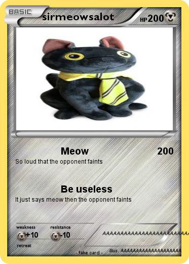 Pokemon sirmeowsalot