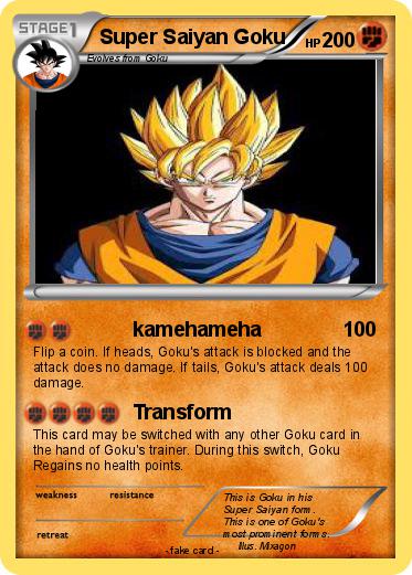 Pokemon Super Saiyan Goku