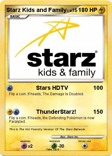 Pokemon Starz Kids and Family